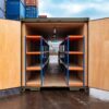 Tunnel-Container-Double-End-Door-intterior.jpeg 40Ft X 8Ft One Trip Tunnel Container Double End Door