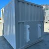 White Modified 10ft Shipping Container with AC