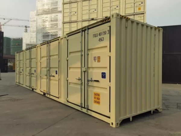 New 40ft HC Open Side Container with 4 Doors –One Trip – For Sale