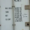 2009 40′ High Cube Refrigerated Storage Container – CCR18757
