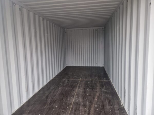 New 20Ft Shipping Container One Trip Green Easy Opening Door