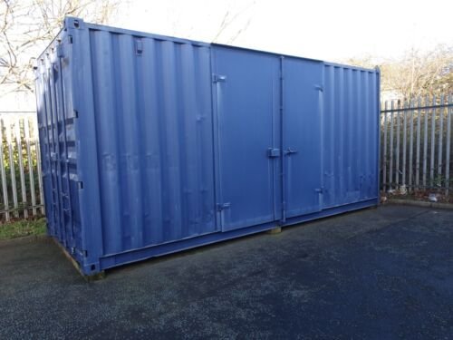 20Ft Shipping Container 20Ft x 8 5Ft With Additional Side 8Ft Panel Side Doors