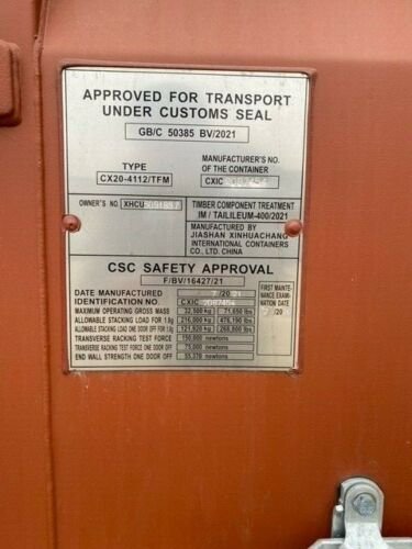 40 Ft Hc One Trip Shipping Container Bakersfield
